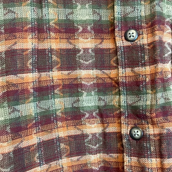 The Territory Ahead Vintage Western Flannel - Size Large - Picture 3 of 9